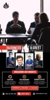 Meet & Greet Roll Up Banner template