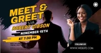 Meet & Greet Template Cover ng Facebook Event