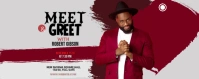 Meet & Greet Twitch Banner Twitch-Banner template