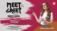 Meet & Greet Twitter Post template