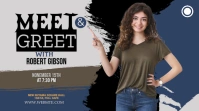Meet & Greet Twitter Post template