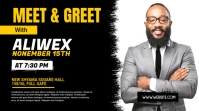 Meet & Greet YouTube Thumbnail template