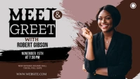 Meet & Greet Blog header template