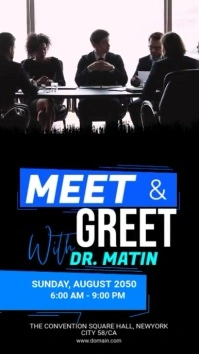 Meet & Greet Instagram Story template