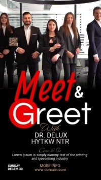 Meet & Greet Instagram Story template