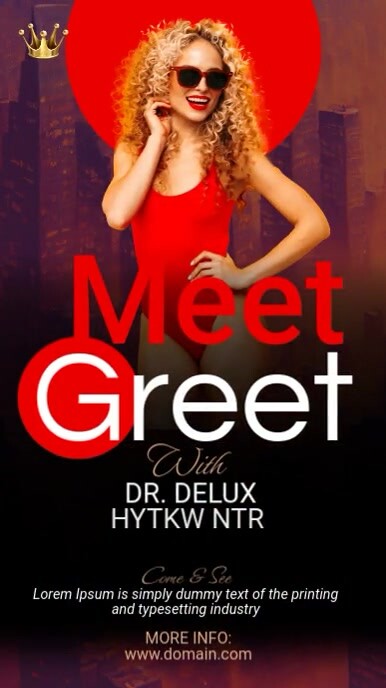 Meet & Greet Instagram Story template