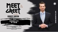 Meet & Greet You Tube Channel Cover YouTube Kanaal Omslag Foto template