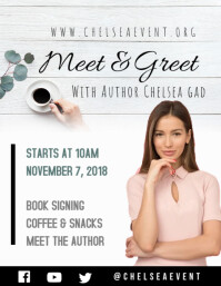 4 550 Book Signing Customizable Design Templates Postermywall