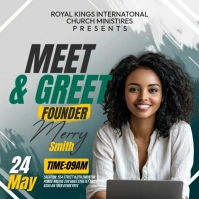 meet and greet Square (1:1) template