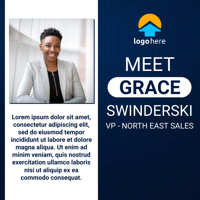 meet new employee Template | PosterMyWall