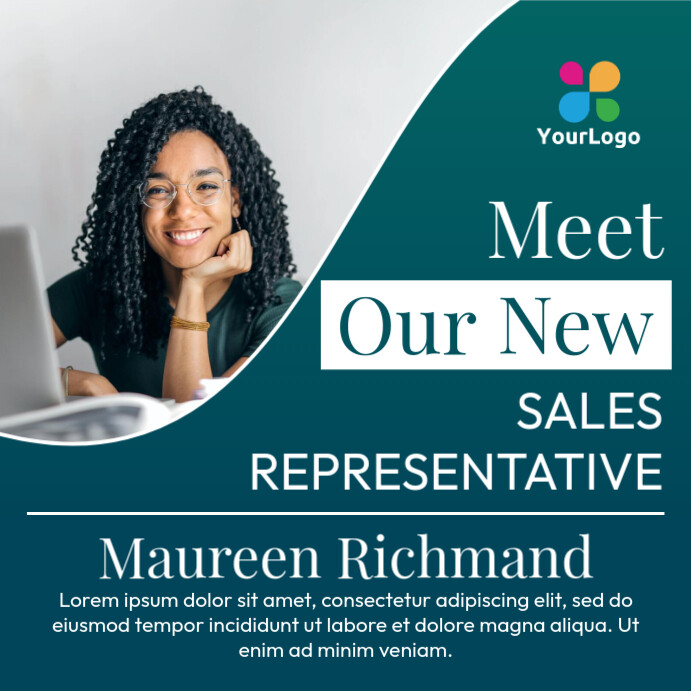 Copy of Meet our new employee | PosterMyWall