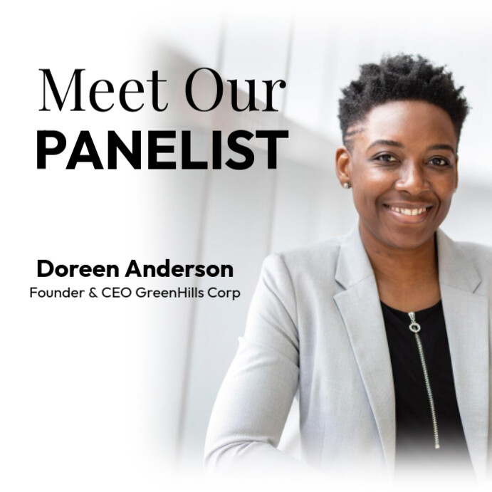 Meet our panelists Template | PosterMyWall