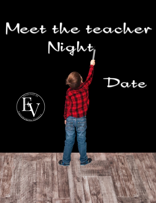 Meet the Teacher Template | PosterMyWall