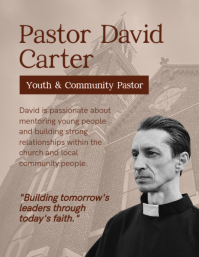 Brown Church Leadership Introduction 传单(美国信函) Template - Page 4