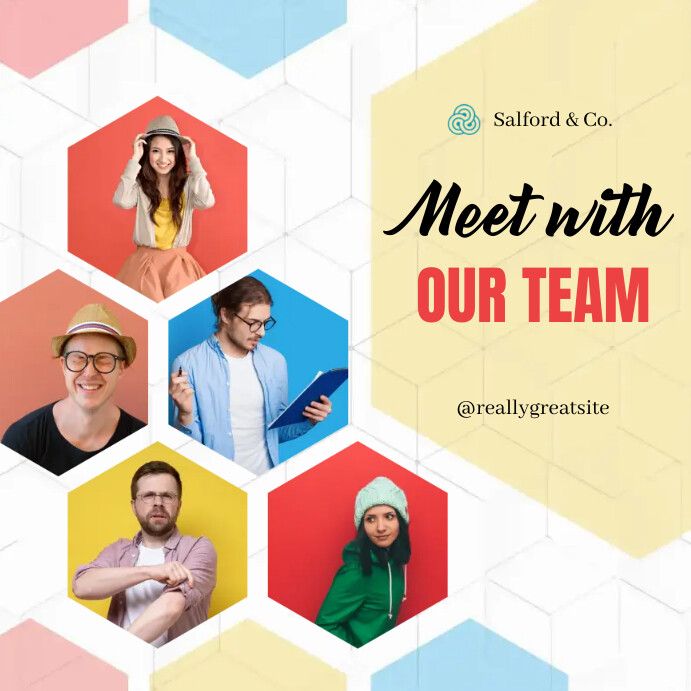 Meet the Team Template | PosterMyWall