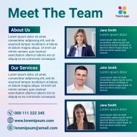 Meet the team flyer Template | PosterMyWall