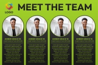Meet our team flyers Template | PosterMyWall