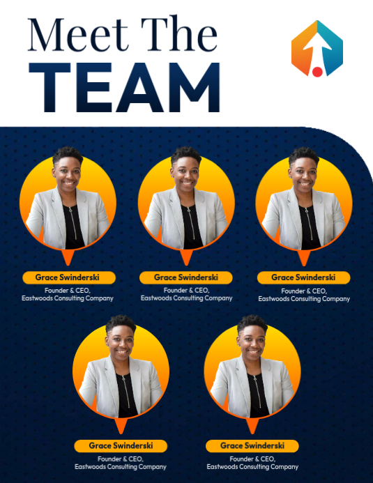 meet the team templates | PosterMyWall