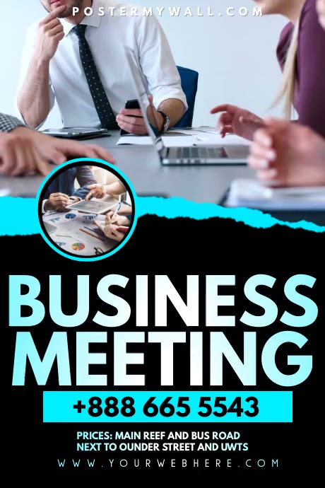 meeting Template | PosterMyWall