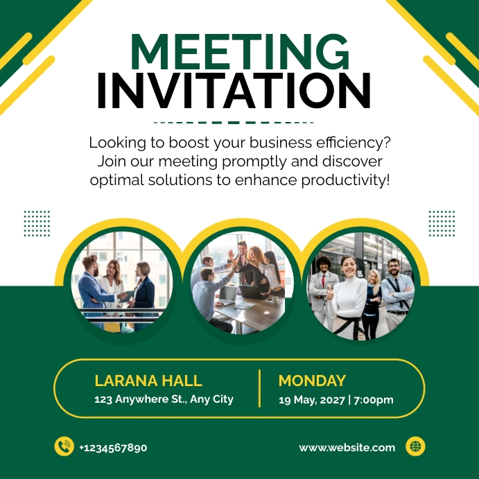 Meet New Staff Invitation Templates Business Events Invitation