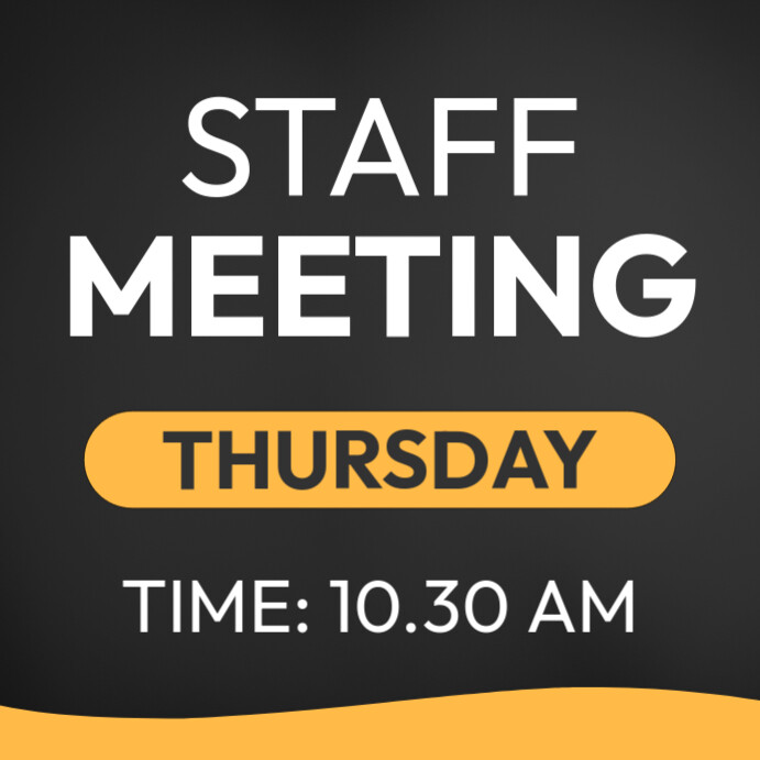 meeting notice Template PosterMyWall