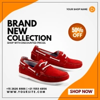 Mega sale โพสต์บน Instagram template