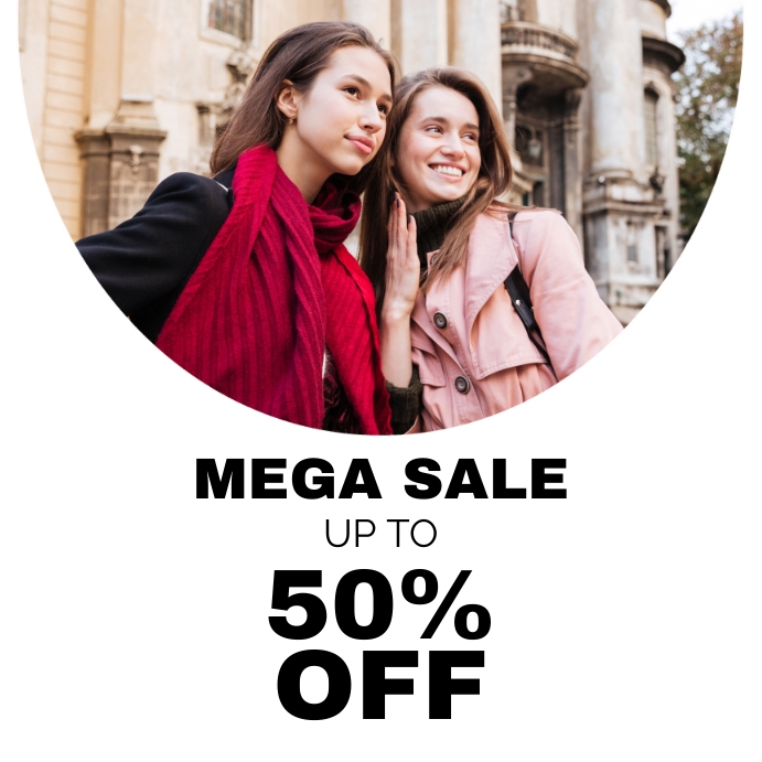 MEGA SALE Template PosterMyWall