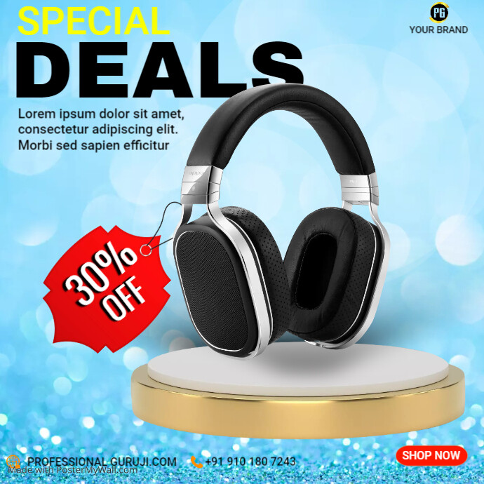 Copy of mega sale discount price off square | PosterMyWall