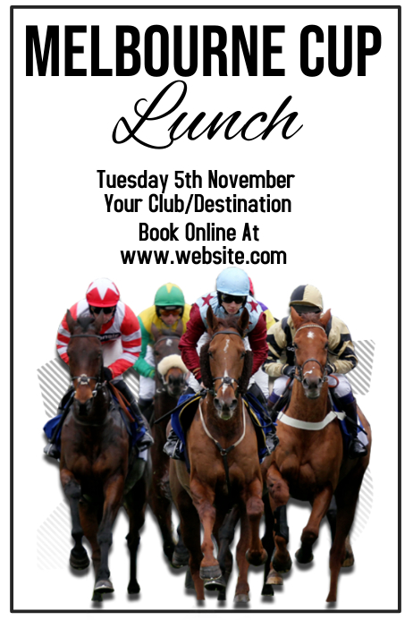 Melbourne Cup Template PosterMyWall