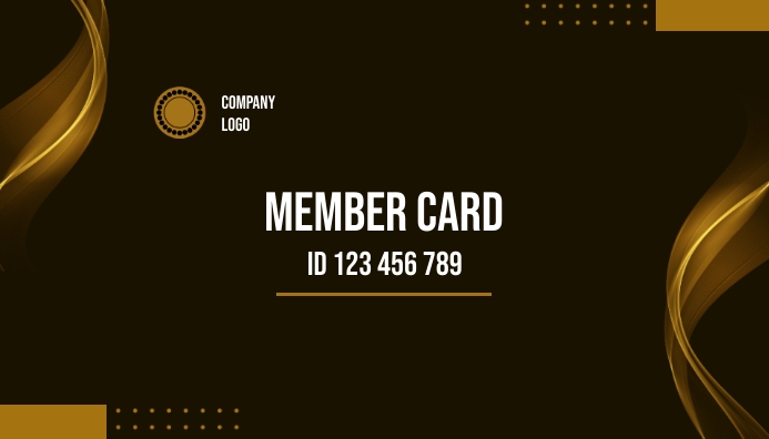 Member Card Template | PosterMyWall