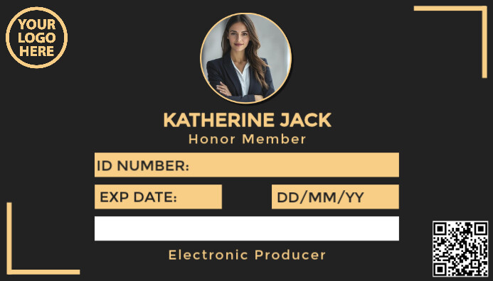Member Card Layout Member card design Template | PosterMyWall