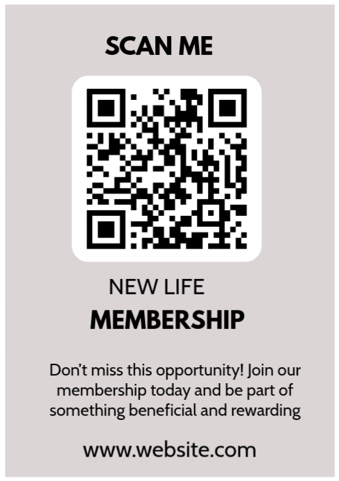 Membership Template | PosterMyWall