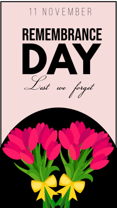 Memorial day, event, remembrance day Instagram Story template