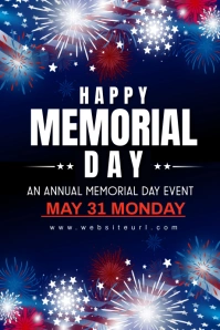 Memorial day,event,31st may Tumblr Graphic template