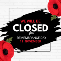 Memorial day,event,remembrance day Pos Instagram template