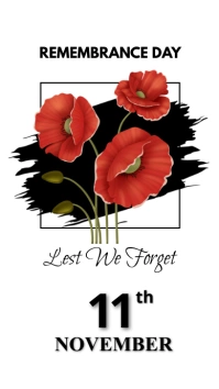 Memorial day,event,remembrance day Instagram Story template