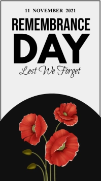 Memorial day,event,remembrance day Instagram Story template