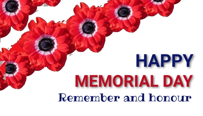 Memorial day,event Nagłowek bloga template
