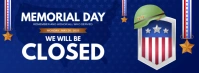 Memorial Day Business Sign Zdjęcie w tle na Facebooka template