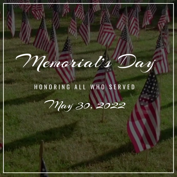 Copy of memorial day celebration | PosterMyWall