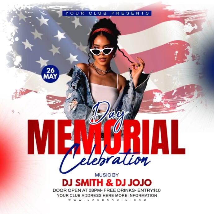 Copy of Memorial day celebration | PosterMyWall