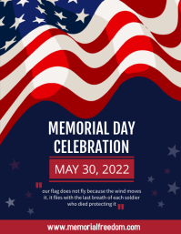 MEMORIAL DAY CELEBRATION EVENT FLYER Template | PosterMyWall