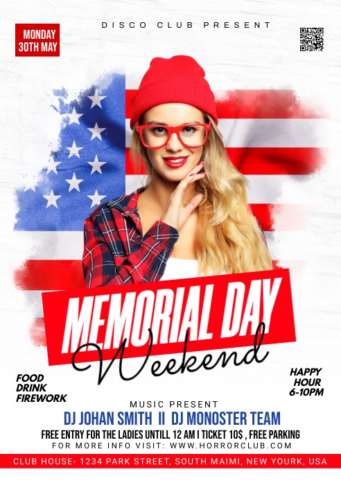 Copy of Memorial Day Celebration Flyer | PosterMyWall