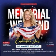 Memorial Day Weekend Flyer Template | PosterMyWall