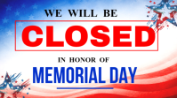 Memorial Day Præsentation (16:9) template