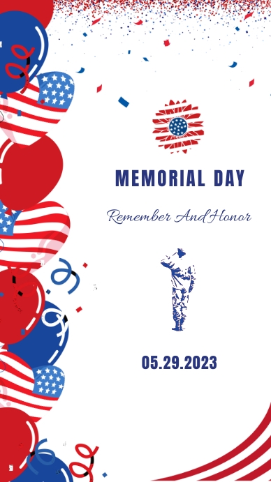 Copy of Memorial Day | PosterMyWall