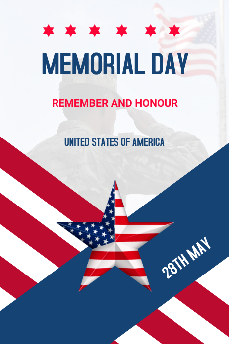 Copy of Memorial day | PosterMyWall