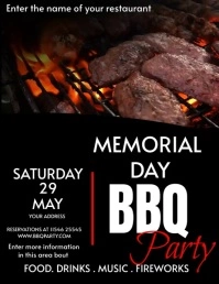 MEMORIAL DAY Flyer (US Letter) template