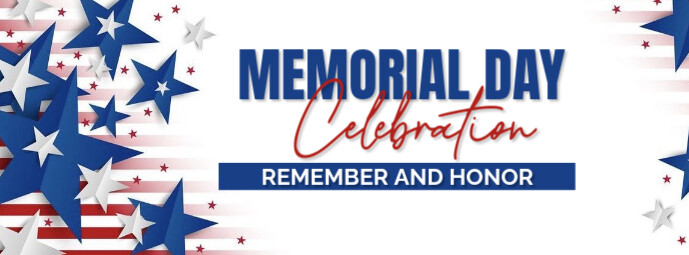 memorial day Facebook-coverfoto template