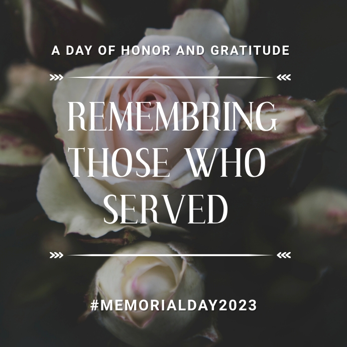 Memorial Day Pos Instagram template